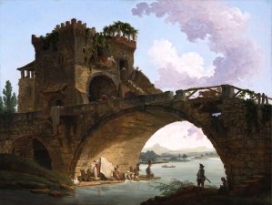 The Ponte Salario by Hubert Robert